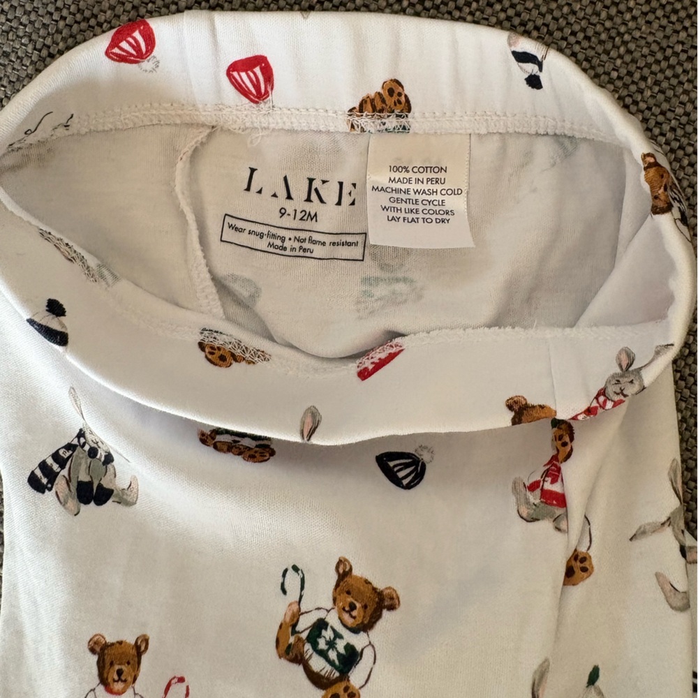 Lake Pima Christmas pajamas, 9-12 months - Picture 9 of 11